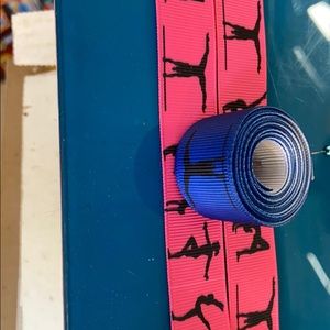 Gymnastics ribbon. 1 inch ribbon.